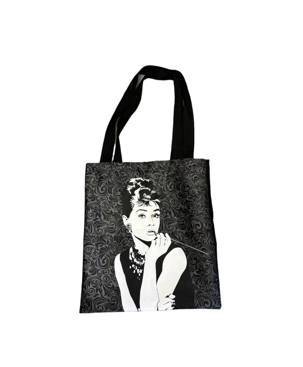 “Black n White” bag Shopping Bag Ρούχα αξεσουάρ